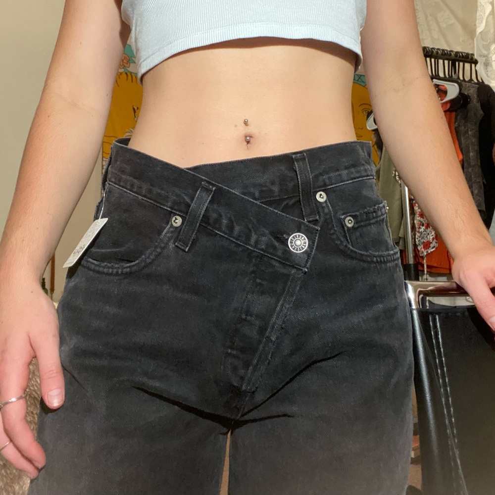 AGOLDE CRISS CROSS JEANS